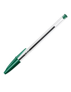 Scatola 50 penna sfera CRISTAL® medio 1,0mm verde BIC® 8373629