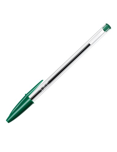 Scatola 50 penna sfera CRISTAL® medio 1,0mm verde BIC® 8373629
