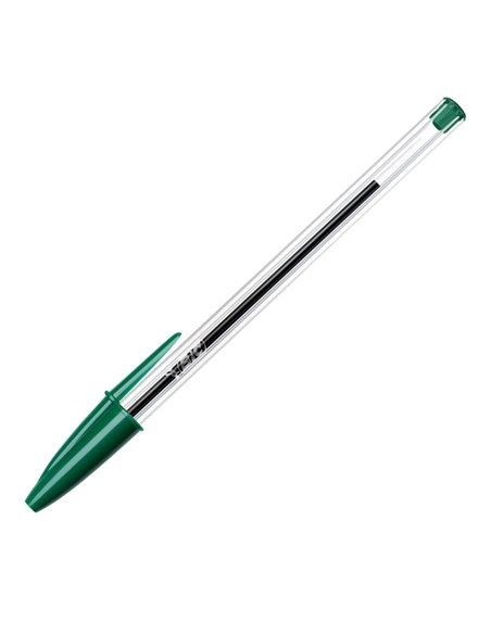 Scatola 50 penna sfera CRISTAL® medio 1,0mm verde BIC® 8373629