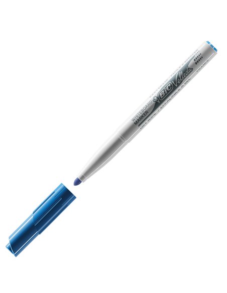 Pennarello VELLEDA 1741 punta tonda whiteboard blu BIC® 9581701 BIC PER LAVAGNE CANCELLABILI