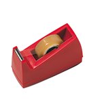 DISPENSER PER NASTRO ADESIVO 33MT ROSSO ART.72 72-R
