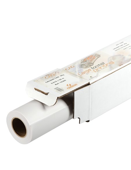 CARTA INKJET PLOTTER 914MM(36") X 50MT 90/95GR LUCIDA CAD CANSON 200012360 CANSON TRASPARENTE
