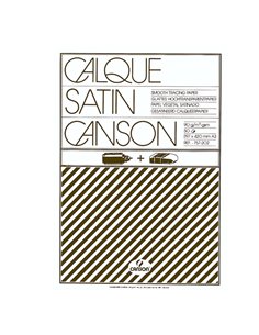 BLOCCO CARTA LUCIDA MANUALE A3 50FG 90GR CANSON C200757202