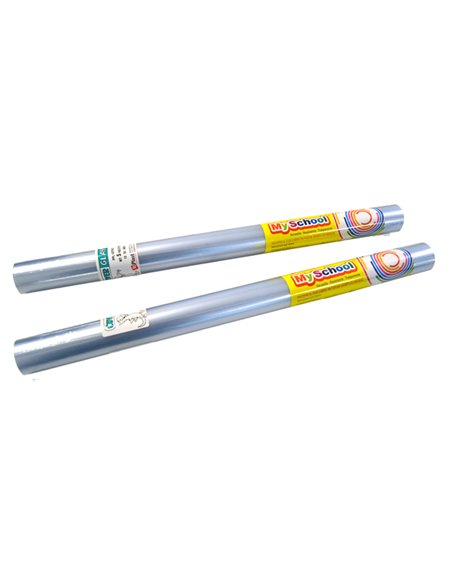 ROTOLO COPRILIBRO COVERGLASS PPL GOFFRATO 500x45cm NEUTRO TRASPARENTE 12508681