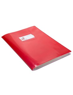 Coprimaxi PVC laccato coprente Colorosa c/alette 21x30cm rosso RiPlast 36718022 Colorosa COPRILIBRO-COPRIMAXI
