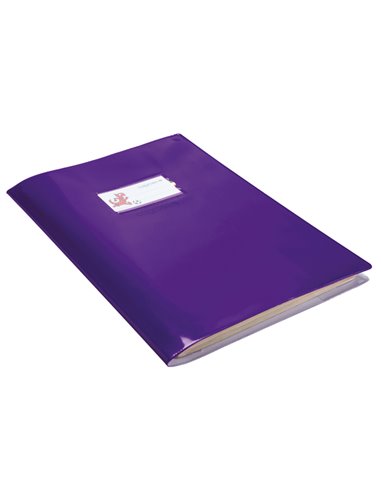 Coprimaxi PVC laccato coprente Colorosa c/alette 21x30cm viola RiPlast 36718030CS Colorosa COPRILIBRO-COPRIMAXI