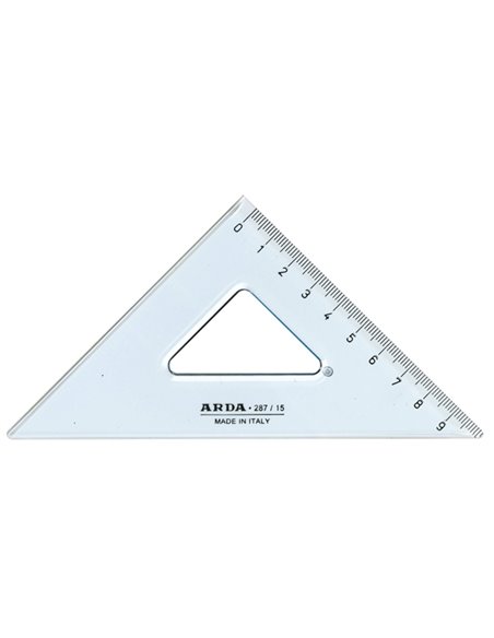 SQUADRA UNI ARDA 45° 15CM 28715SS