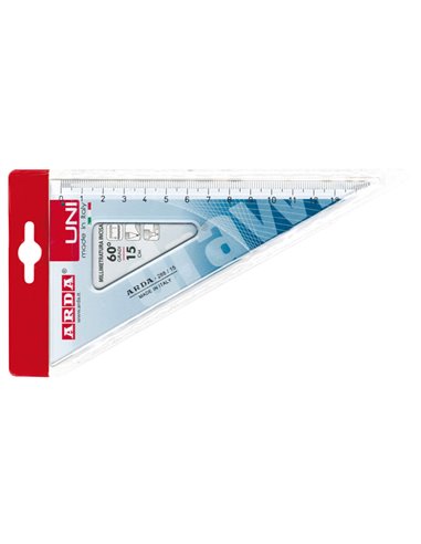 SQUADRA UNI ARDA 60° 15CM 28815SS