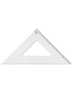 SQUADRA PROFIL ALLUMINIO 45° 35CM ARDA 18040