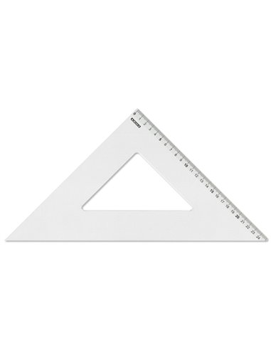 SQUADRA PROFIL ALLUMINIO 45° 35CM ARDA 18040
