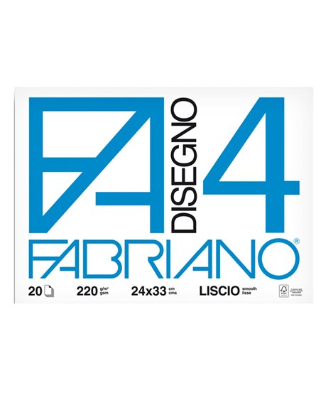 ALBUM FABRIANO4 (24X33CM) 220GR 20FG LISCIO 05200597