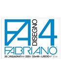 ALBUM FABRIANO4 (33X48CM) 220GR 20FG LISCIO SQUADRATO 05201797