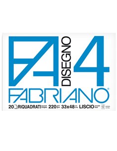 ALBUM FABRIANO4 (33X48CM) 220GR 20FG LISCIO SQUADRATO 05201797