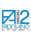ALBUM P.M. FABRIANO2 (24X33CM) 10FG 110GR RUVIDO 04004105