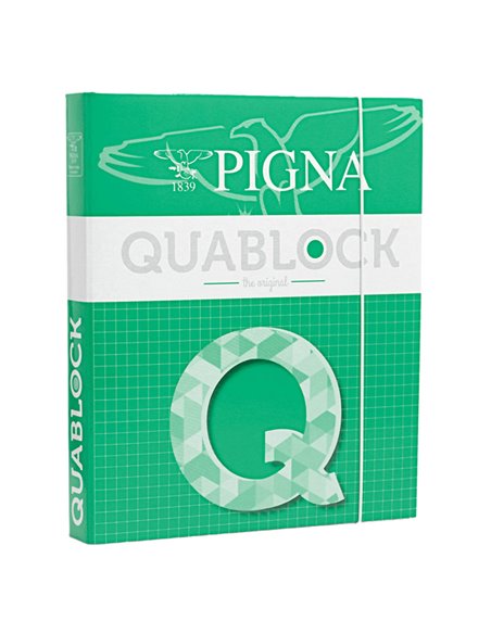 RACCOGLITORE/ANELLI QUABLOCK A4 26X32X4CM PIGNA 006230630 PIGNA RACCOGLITORI CON ANELLI