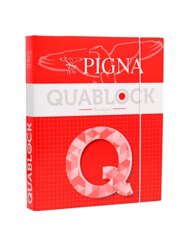 RACCOGLITORE/ANELLI QUABLOCK A4 26X32X4CM PIGNA 006230630 PIGNA RACCOGLITORI CON ANELLI