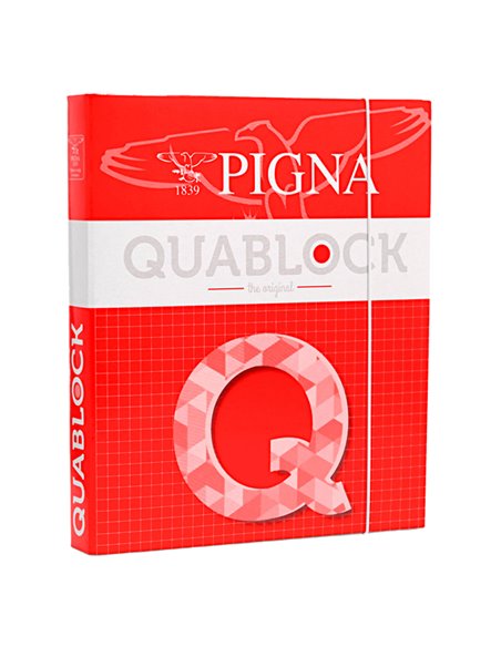 RACCOGLITORE/ANELLI QUABLOCK A4 26X32X4CM PIGNA 006230630 PIGNA RACCOGLITORI CON ANELLI