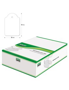 SCATOLA 500 ETICHETTE CON FILO A392 (36X53MM) A392