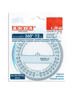 GONIOMETRO UNI ARDA 360° 12CM 285SS