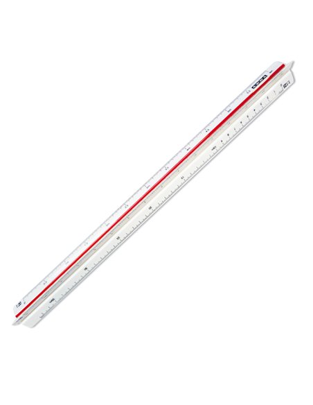 SCALIMETRO ISOTECK ARDA 30CM PER ARREDAMENTO (SCALE 1:20-25-50-75-100-125) 110