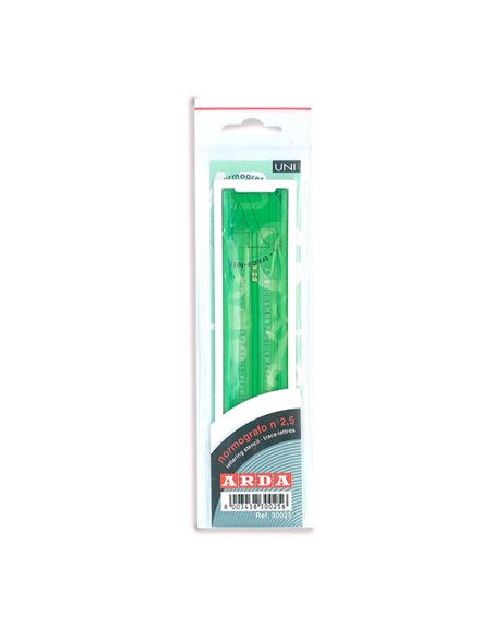 NORMOGRAFO UNI ARDA MM 5 3005 ARDA MASCHERE-NORMOGRAFI