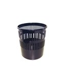 CESTINO GETTACARTE 12LT NERO TRAFORATO 4119 ARDA 4119N