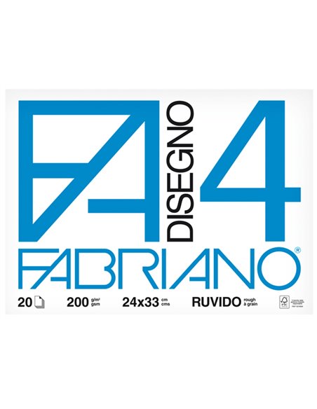 ALBUM FABRIANO4 (24X33CM) 200GR 20FG RUVIDO 05000597