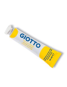 TEMPERA GIOTTO TUBO 4 (12ML) GIALLO LIMONE 03 35200300 GIOTTO TEMPERE