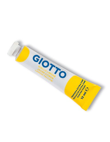 TEMPERA GIOTTO TUBO 4 (12ML) GIALLO LIMONE 03 35200300 GIOTTO TEMPERE
