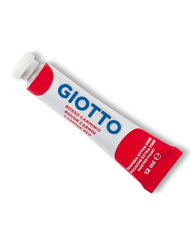 TEMPERA GIOTTO TUBO 4 (12ML) ROSSO CARMINIO 09 35200900