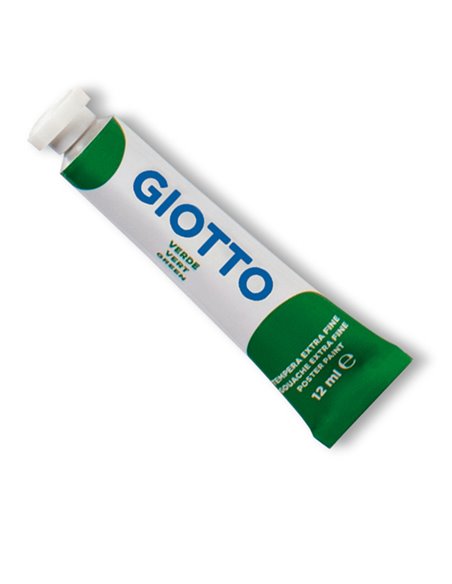 TEMPERA GIOTTO TUBO 4 (12ML) VERDE 12 35201200