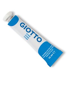 TEMPERA GIOTTO TUBO 4 (12ML) CYANO 15 35201500