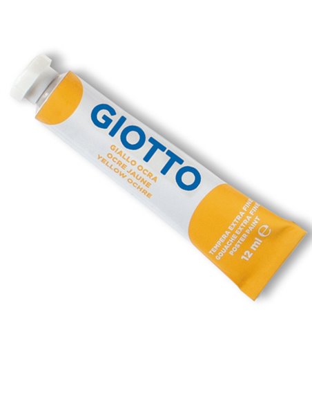 TEMPERA GIOTTO TUBO 4 (12ML) GIALLO OCRA 21 35202100 GIOTTO TEMPERE