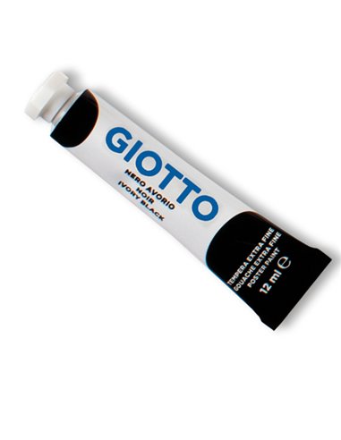 TEMPERA GIOTTO TUBO 4 (12ML) NERO 24 35202400 GIOTTO TEMPERE