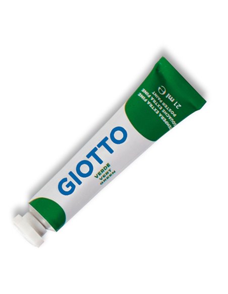 TEMPERA GIOTTO TUBO 7 (21ML) VERDE 12 35501200 GIOTTO TEMPERE
