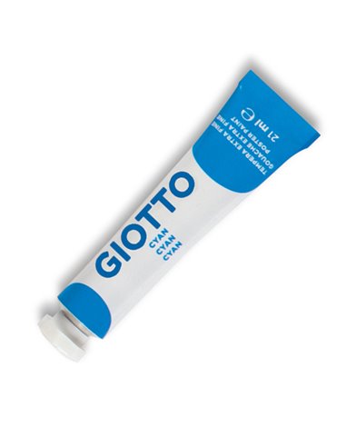 TEMPERA GIOTTO TUBO 7 (21ML) BLU CYANO 15 35501500 GIOTTO TEMPERE