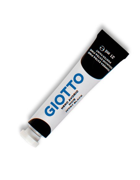 TEMPERA GIOTTO TUBO 7 (21ML) NERO 24 35502400