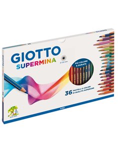 ASTUCCIO 36 PASTELLI SUPERMINA GIOTTO 235900 GIOTTO PASTELLI COLORATI