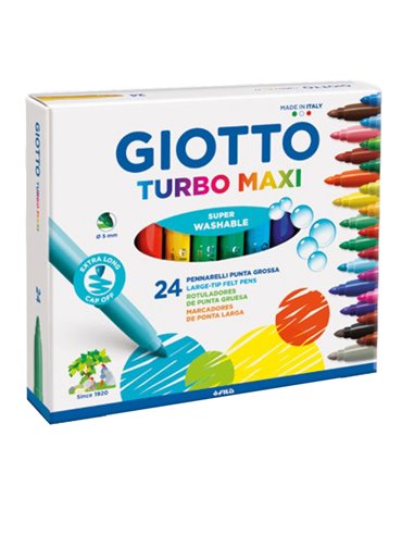 ASTUCCIO 24 PENNARELLI TURBOMAXI GIOTTO 455000