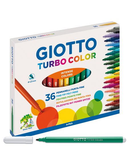 ASTUCCIO 36 PENNARELLI TURBOCOLOR GIOTTO 418000