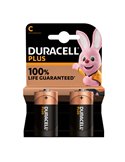 Blister 2 pile MN1400 Duracell PLUS 100 - MEZZA TORCIA C DU0301