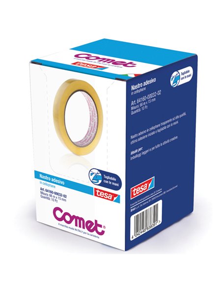 NASTRO ADESIVO 66MTX15MM CELLO 64-160 COMET 64160-00032-02
