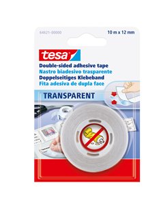 NASTRO BIADESIVO 10MTX12MM TRASPARENTE (BLS 64-621) TESA 64621-00000-08 TESA NASTRI BIADESIVI