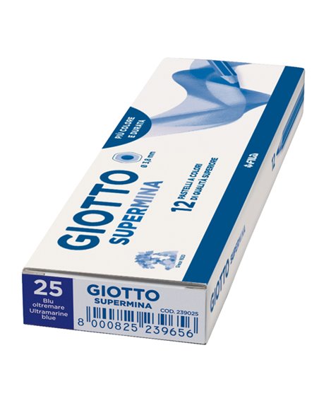 Pastello Giotto Supermina monocolore blu oltremare 25 239025