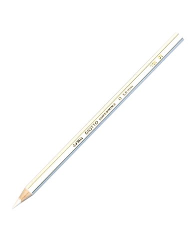 Pastello Giotto Supermina monocolore bianco 01 239001 GIOTTO PASTELLI COLORATI