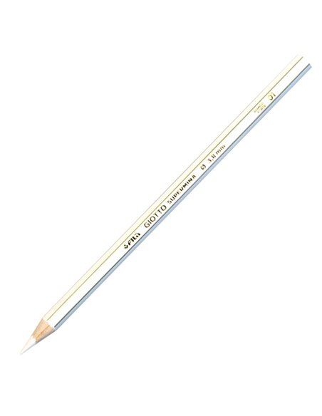 Pastello Giotto Supermina monocolore bianco 01 239001 GIOTTO PASTELLI COLORATI