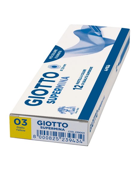 Pastello Giotto Supermina monocolore giallo 03 239003