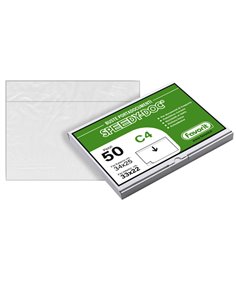 50 BUSTE ADESIVE SPEEDY DOC C4 330X220MM FAVORIT 100500103 FAVORIT BUSTE SOVRACOLLO-ETICHETTE PRESTAMPATE