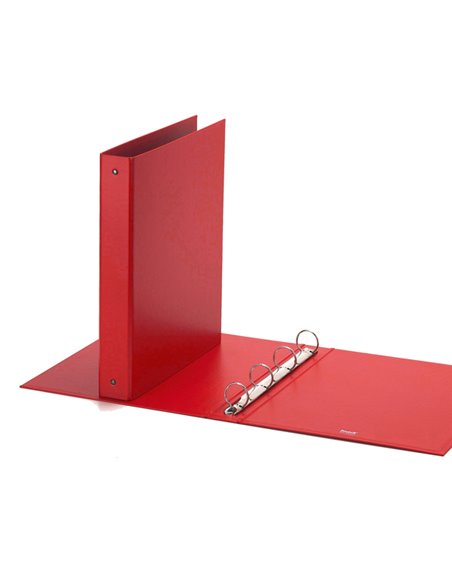 Raccoglitore Europa 4010 22x30mm 4R dorso 30 rosso Favorit 400051156