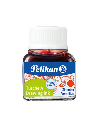 INCHIOSTRO DI CHINA 523 VERMIGLIONE 3 10ML PELIKAN 100436070 PELIKAN INCHIOSTRO CHINA
